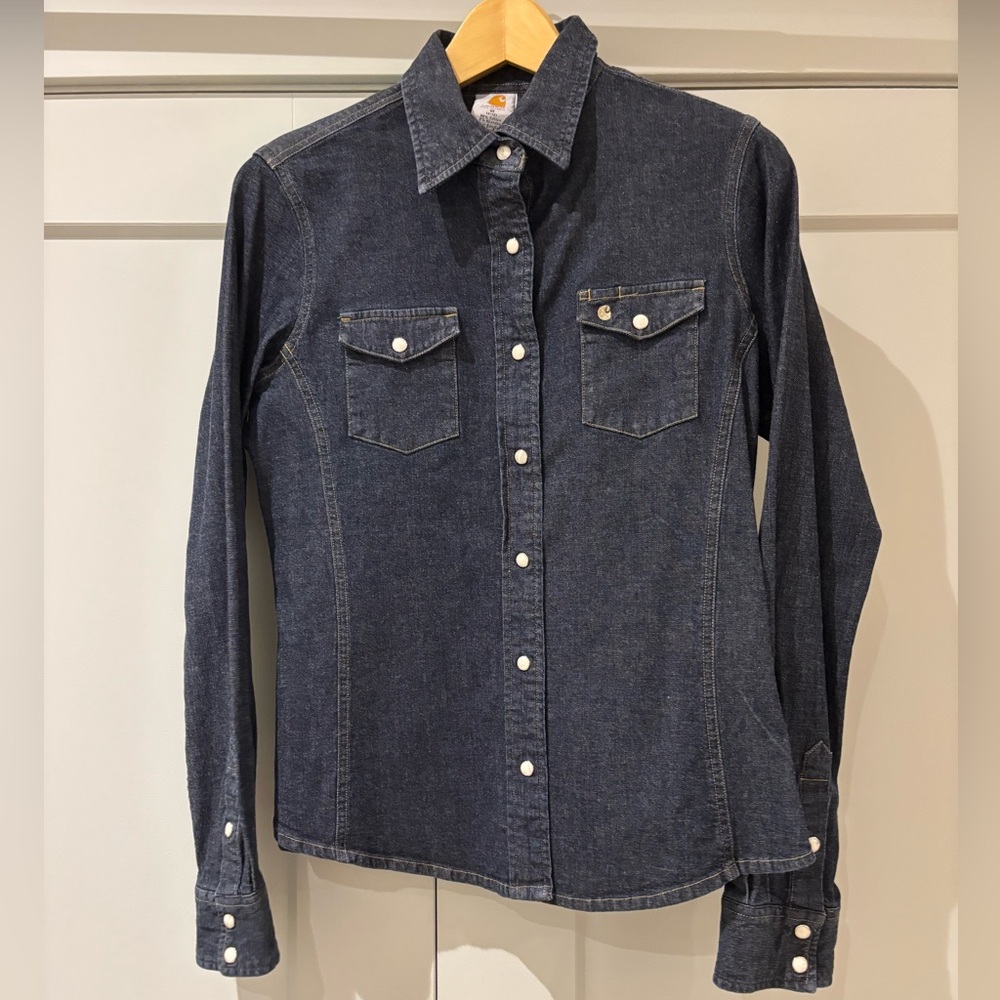 Carhartt for Women, denim top, size M